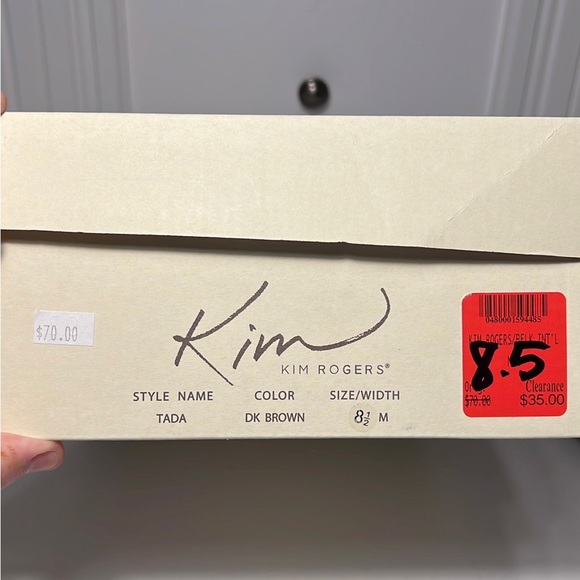 Kim Rogers Brown lace-Up Booties Size 8.5 - Picture 7 of 7